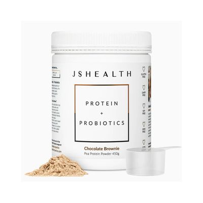 Chocolate Brownie Protein + Probiotics from JS Health