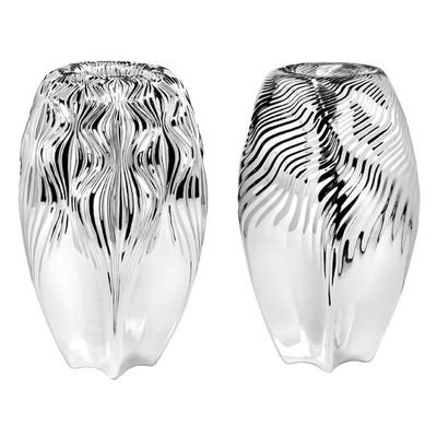 Zaha Hadid Sterling Silver Vase, £175,670.42 each | Wiener Silber Manufactur