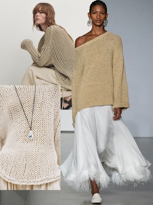 The Round Up: Loose Weave Knits