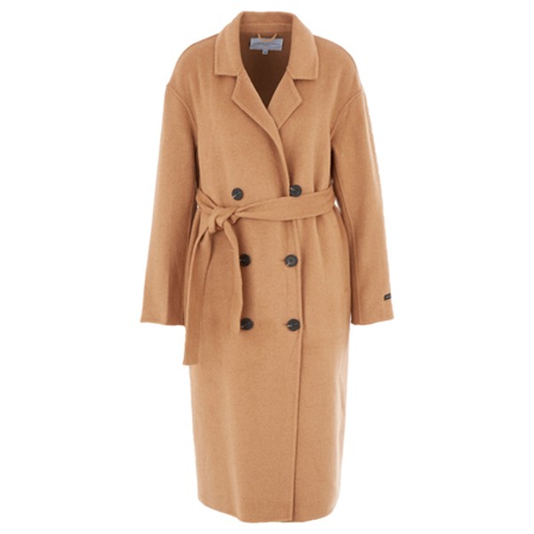 Camel Belted Coat