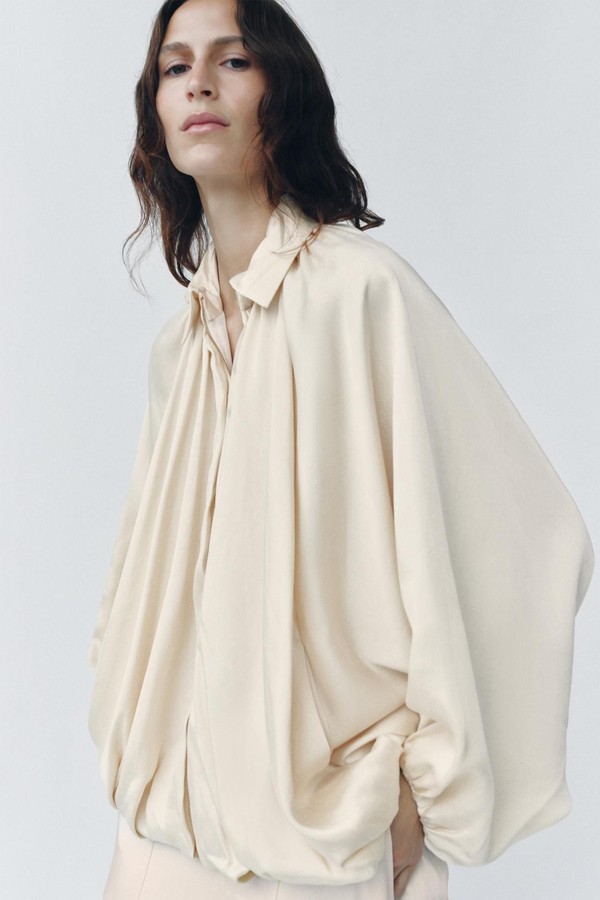 Puffed Bomber Jacket