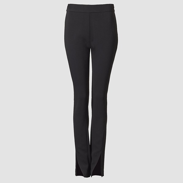 Knox Black Stretch Slim Leg Trousers