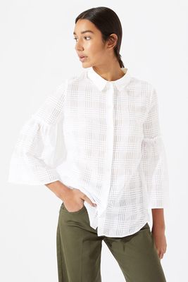 White Check Shirt from Jigsaw