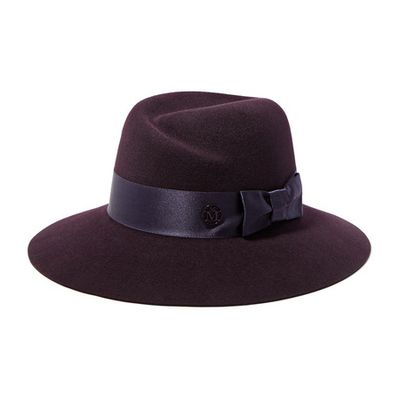 Virginie Rabbit-Felt Fedora from Maison Michel