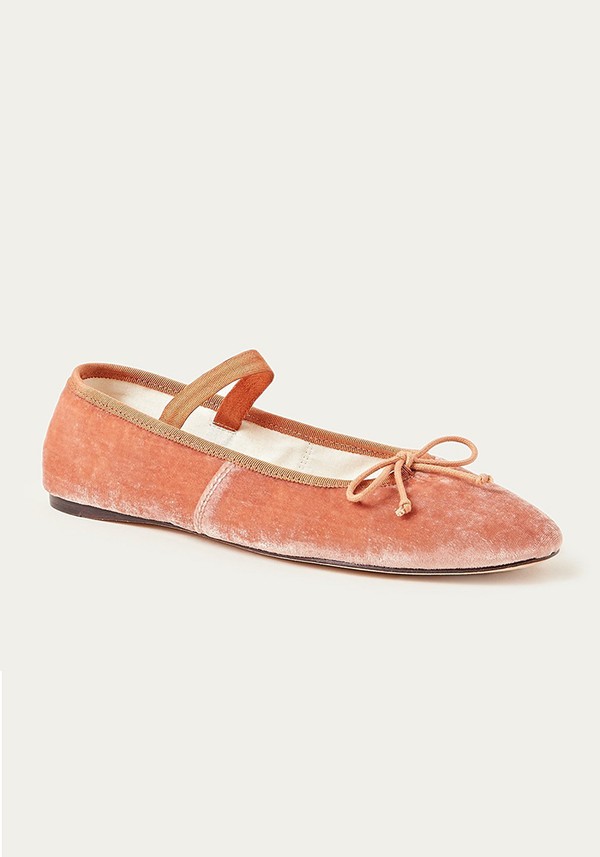 Leonie Coral Ballet Flat