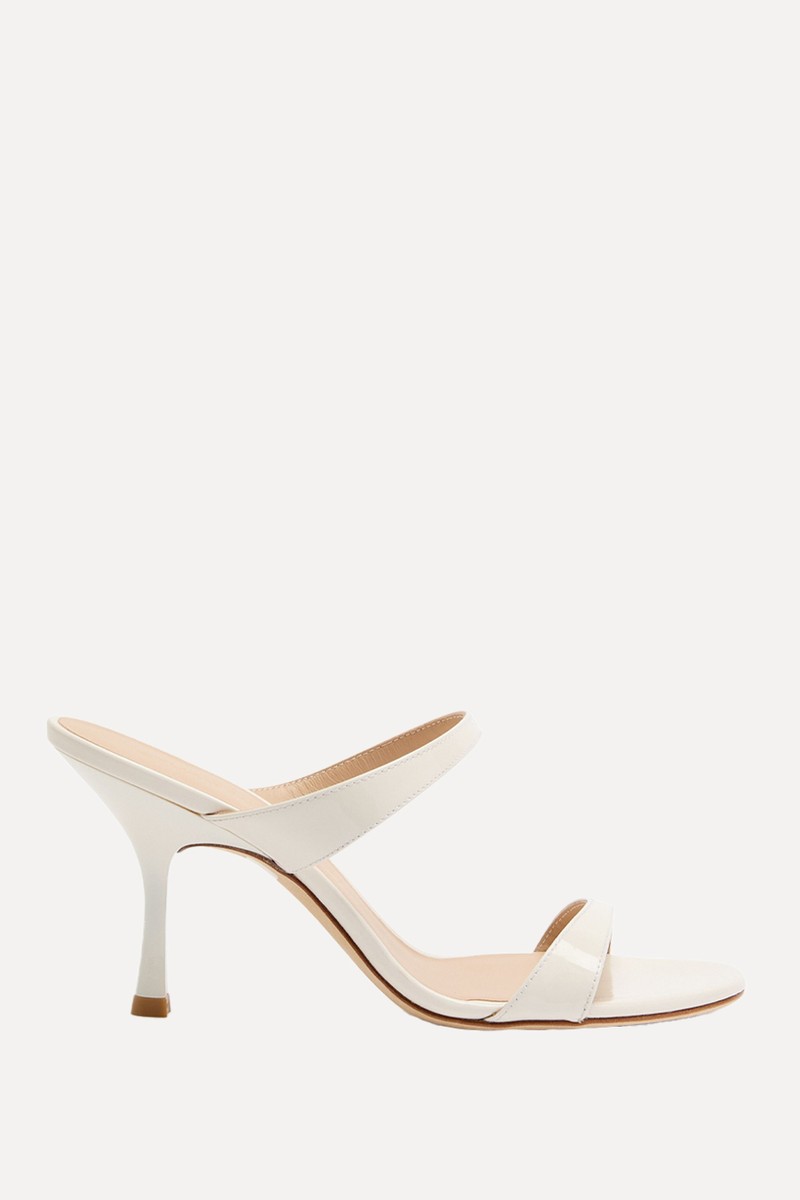 Nudist 85 Patent Leather Mules from STUART WEITZMAN