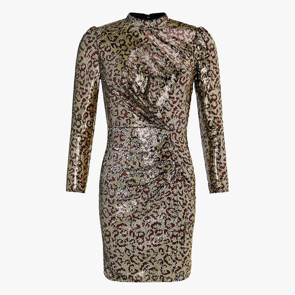 Tory Embellished Leopard Print Mini Dress from Monsoon 