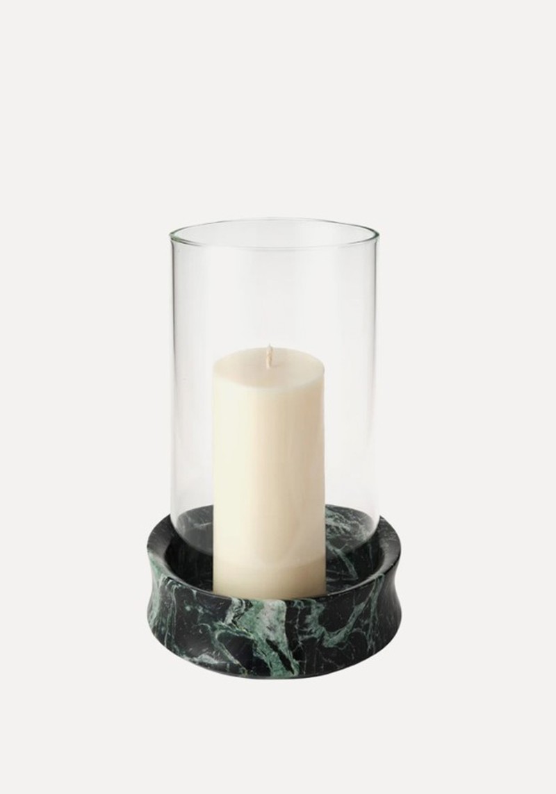 Marble Pillar Candle Holder Set 