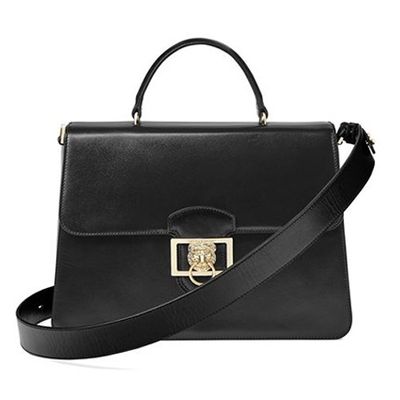 Large Lion Landsdowne Bag Black