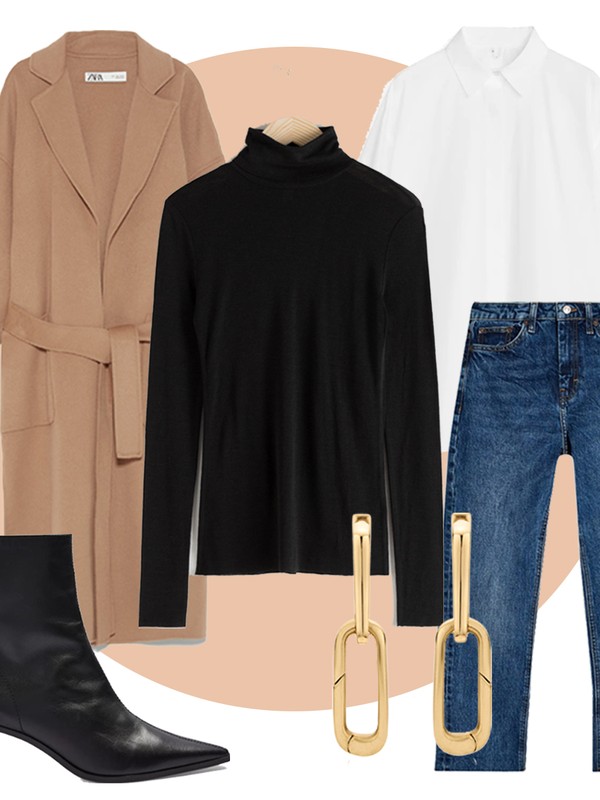 4 Ways With A Black Roll Neck