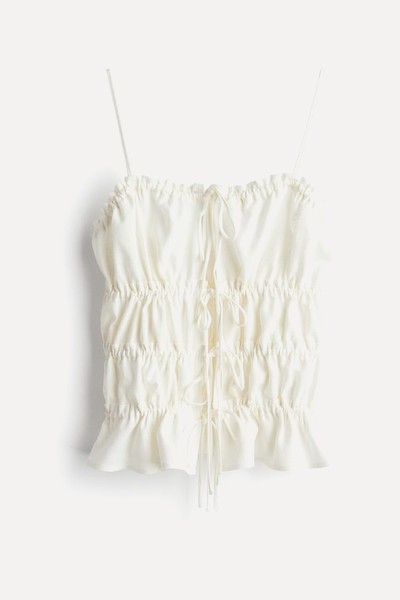 Drawstring-Detail Strappy Top from H&M