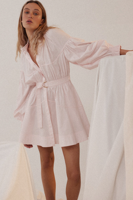Marquis Gathered Cotton Mini Dress, £396 | Acler