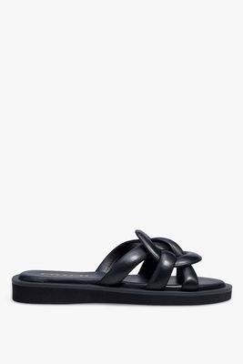 Georgie Leather Sandals   from Coach