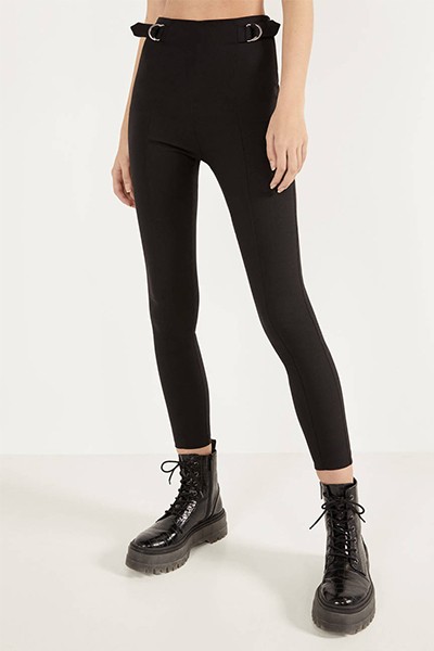 Leggings with Buckles from Bershka