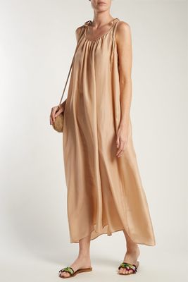 Silk Slip Maxi Dress from Loup Charmant