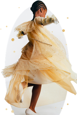 Rhinestone Fairy Costume With Cape