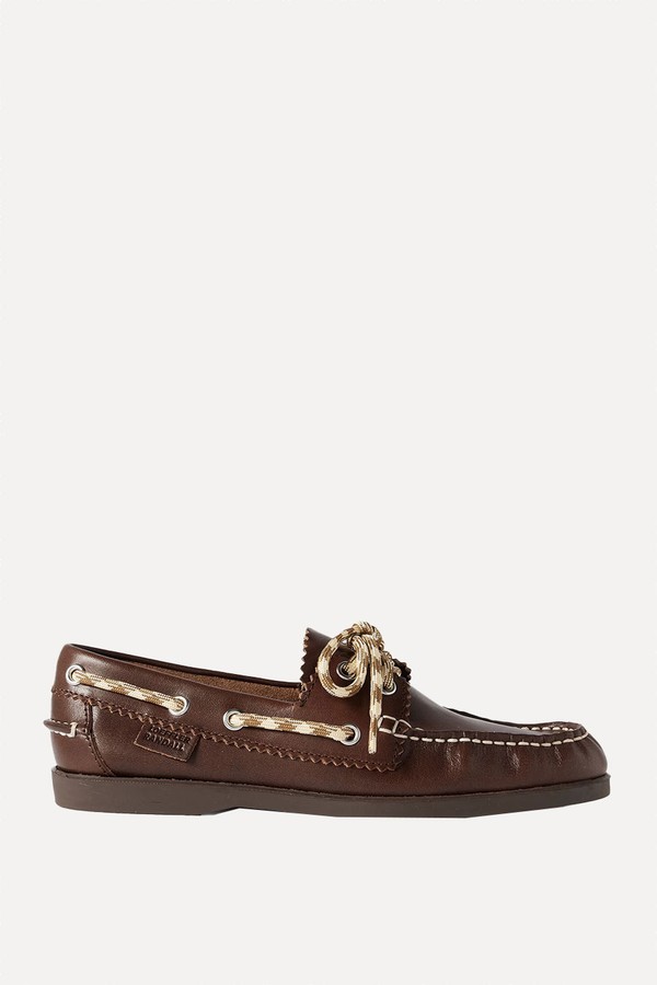 Franco Leather Boat Shoes from Loeffler Randall
