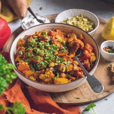 Moroccan-Style Vegetable Tagine 