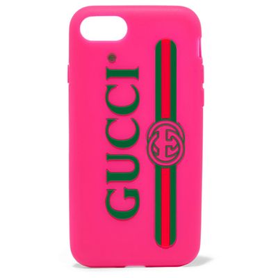 Silicone I-Phone 7 Case from Gucci
