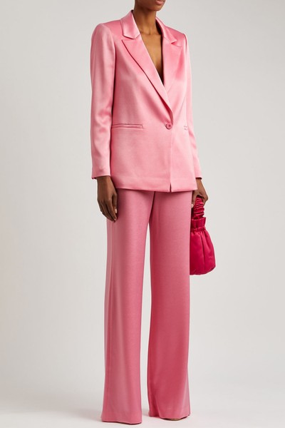 Denny Satin Blazer from Alice + Olivia