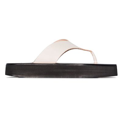 Melitto Leather Flatform Sandals from ATP Atelier