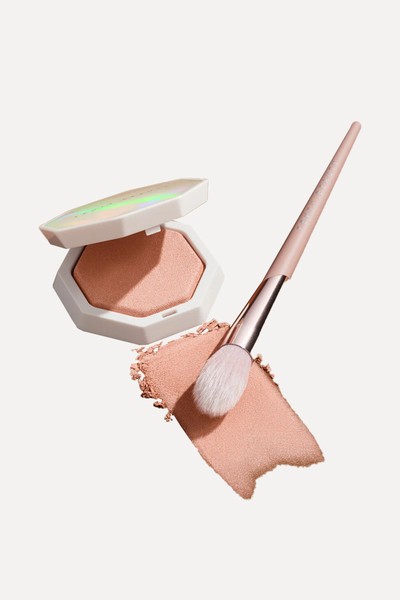 Demi Glow Light-Diffusing Highlighter & Brush Bundle from Fenty Beauty