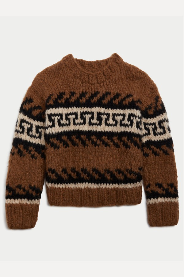 Jooshi Jacquard-Knit Cashmere Sweater from Suzie Kondi
