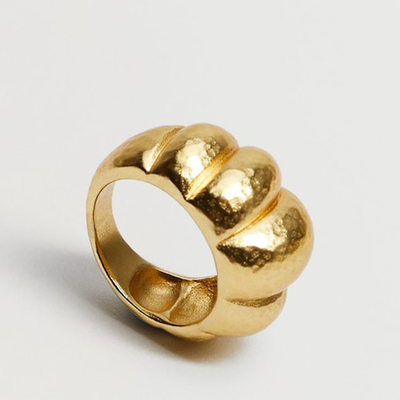 Embossed Ring from Mango 