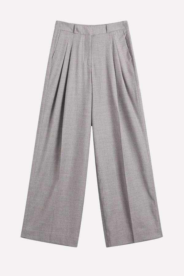 x from Pleated Trousers, £285 | Entire Studios