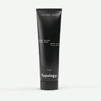 SPF50 Body Sunscreen from Typology