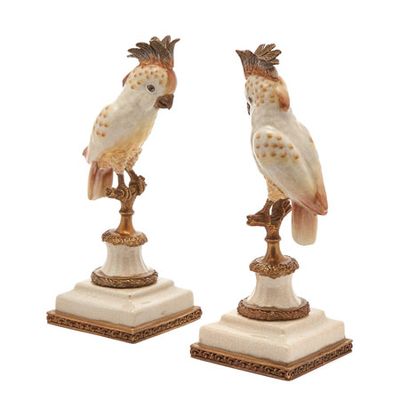 Cockatoo Bookends from House of Hackney