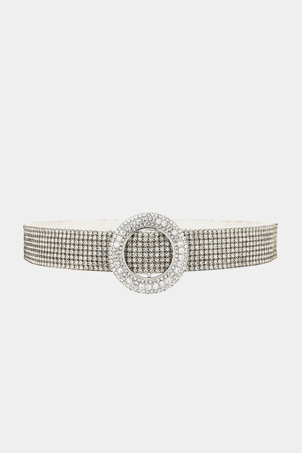Elora Rhinestone Buckle Belt from Below The Belt