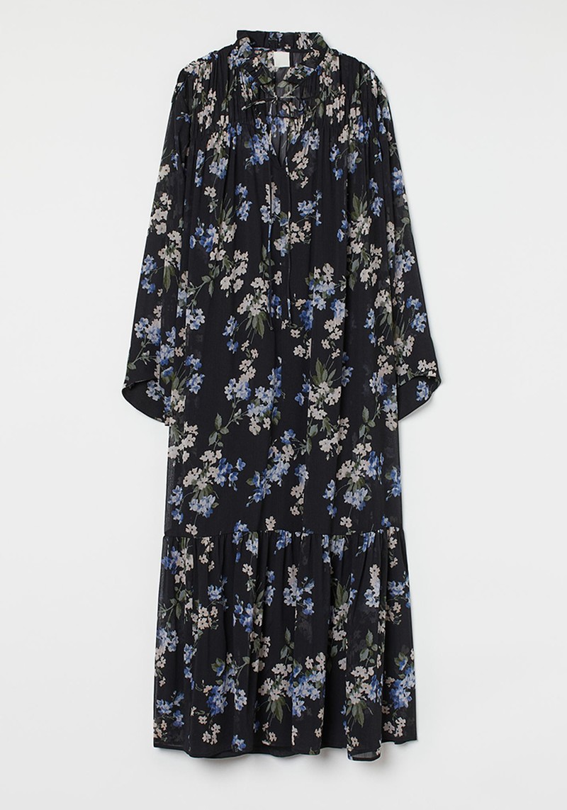 Long Chiffon Dress from H&M