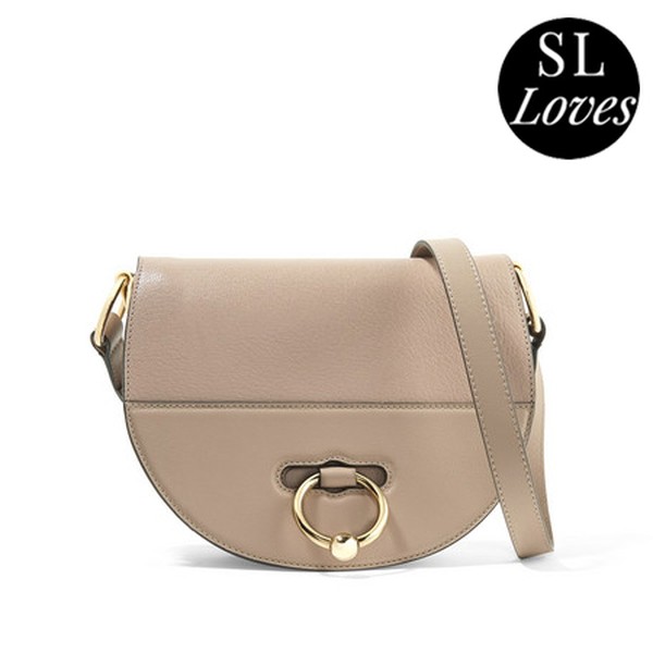 Latch Textured-Leather Shoulder Bag from J.W. Anderson