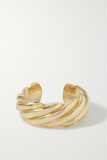 Lanyard 14-Karat Recycled Gold Ear Cuff from Loren Stewart