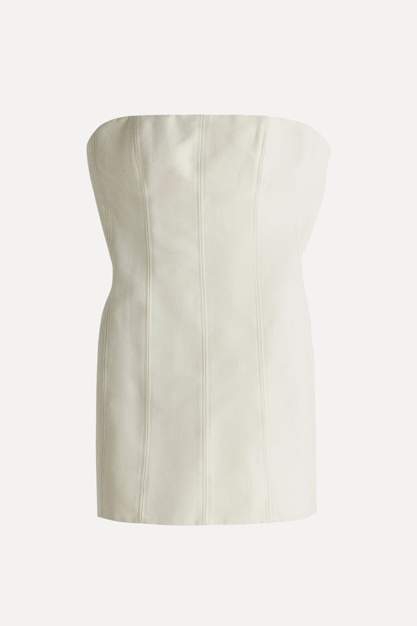 Exaggerated-Hip Mini Dress