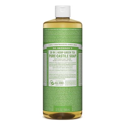 Green Tea Pure-Castile Liquid Soap from Dr Bronner