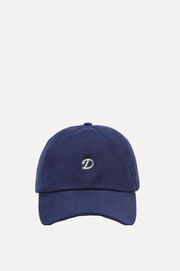 Chainstitch ‘D’ Cotton Twill Baseball Cap from Drake’s