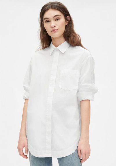 Oversized White Tunic from GAP