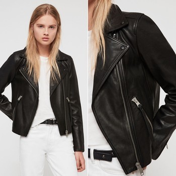 Dalby Leather Biker Jacket