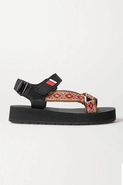 Nomad Canvas Sandals from Prada