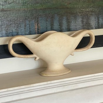 Large Unglazed Constance Spry Mantel Vase from Litten Tree Antiques