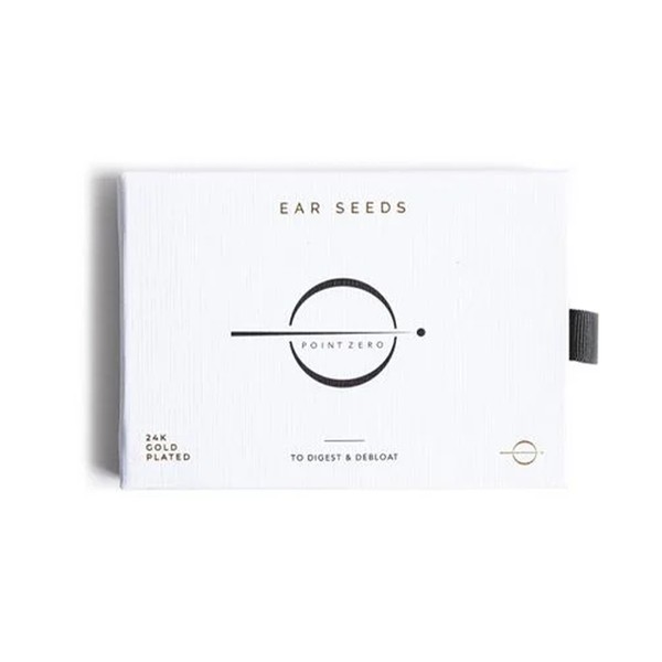 Acupressure Ear Seeds to Aid Sleep 24k Gold Ear Seeds from Point Zero 