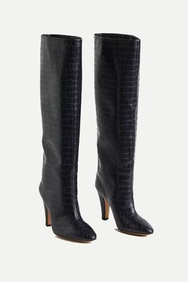 Knee High Heeled Boots from H&M
