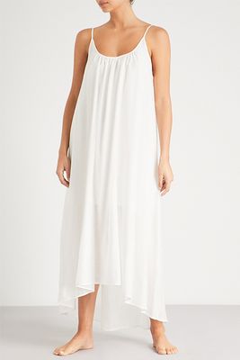 Cotton And Silk-Blend Night Gown from Pour Les Femmes