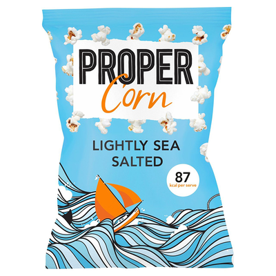 Popcorn Lightly Sea Salted from Propercorn