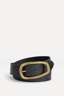 Astrid Leather Buckle Belt from Hush