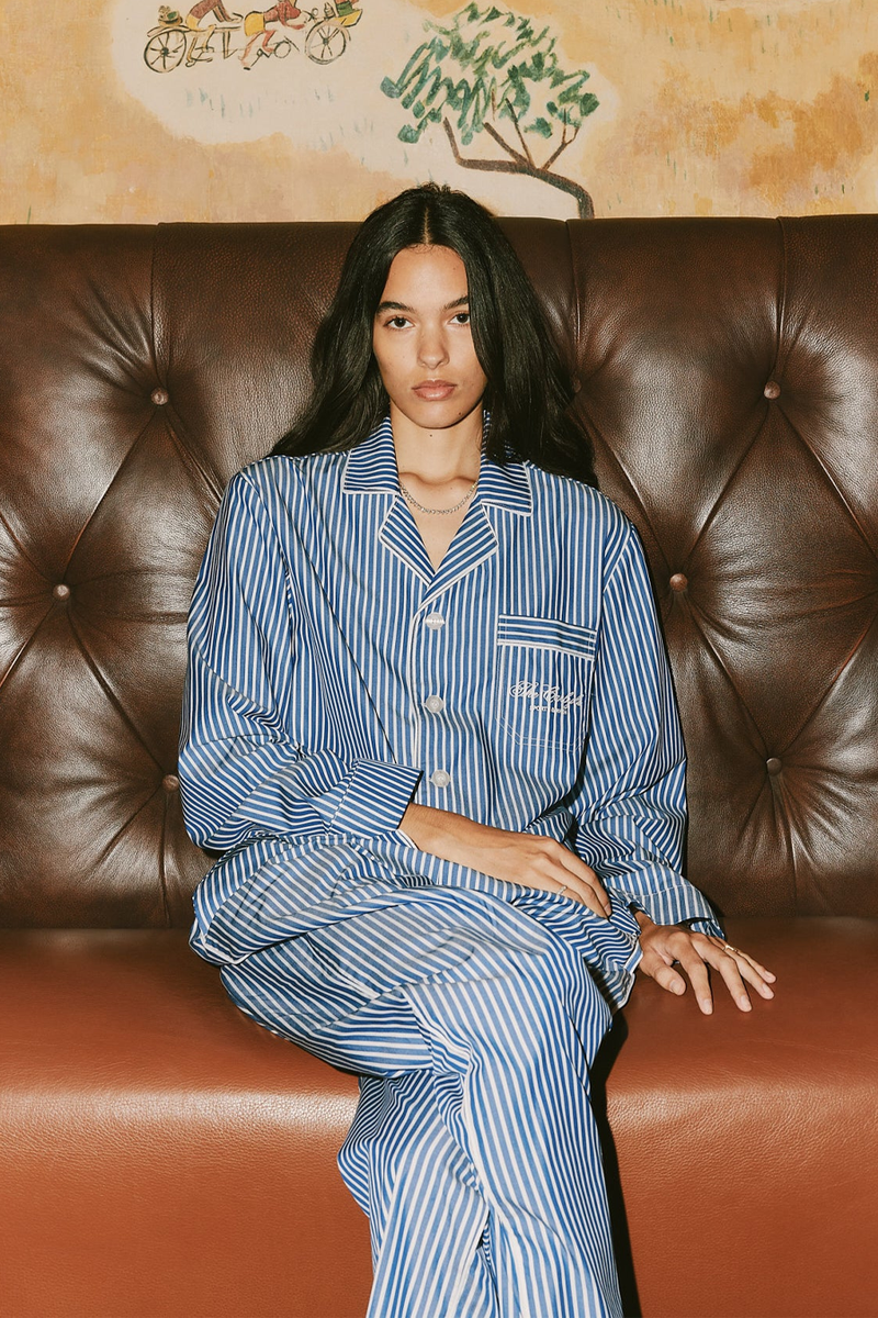 Script Pyjama Top from Sporty & Rich x The Carlyle