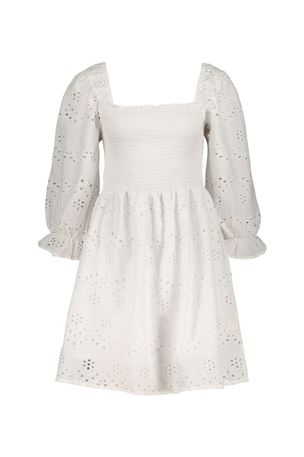 Floral Eyelet Dress