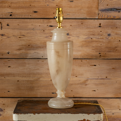 Alabaster Urn Lamp from Retrouvius 